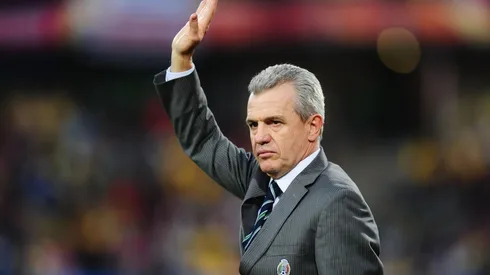 Javier Aguirre como director técnico de México en el Mundial Sudáfrica 2010.