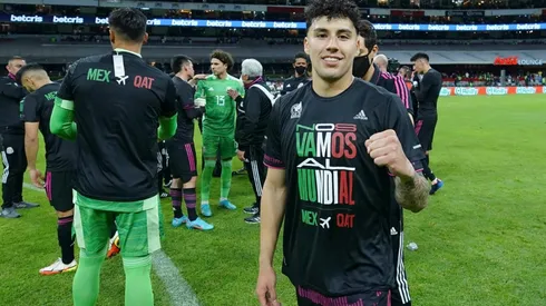 Jorge Sánchez en la antesala del que sería su primer Mundial.