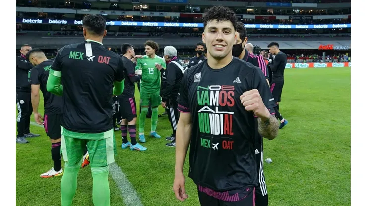 Jorge Sánchez en la antesala del que sería su primer Mundial.