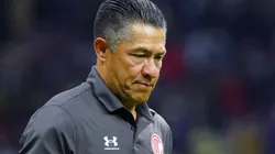 Nacho Ambriz, en la cuerda floja de Toluca.