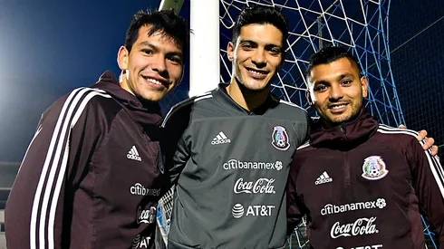 Lozano y Corona no han conseguido ser certeros frente al arco