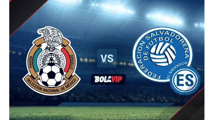 México vs. El Salvador por las Eliminatorias Concacaf.