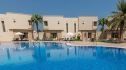 Aspecto de la sede de concentración de la selección mexicana en Qatar 2022.