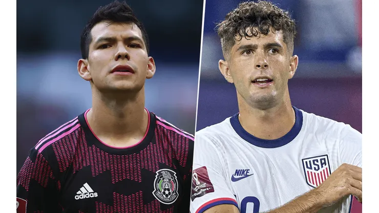 México vs. Estados Unidos por las Eliminatorias Concacaf (Fotos: Getty Image).
