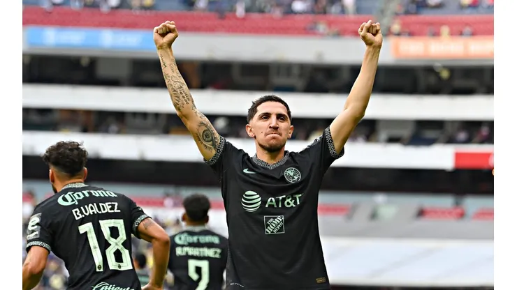 ¡Magnífico tiro libre! Golazo de Diego Valdés en la goleada del América a Toluca