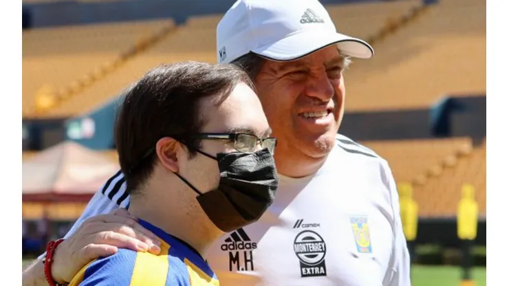 Miguel Herrera participó de la presentación.