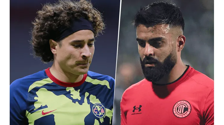 América vs. Toluca por la Liga MX (Fotos: Getty).