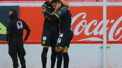 Gilberto Orozco y Jonathan Parra en un festejo del Tapatío.