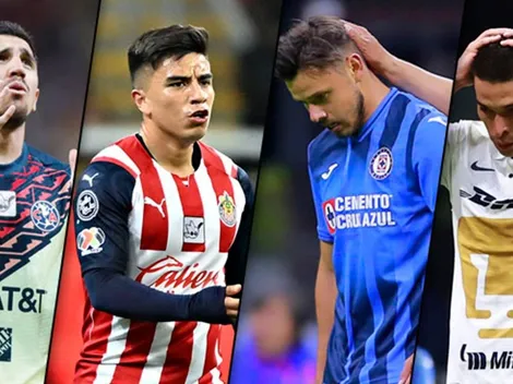 Liga MX: Los cuatro grandes recibieron el castigo de sus aficionados
