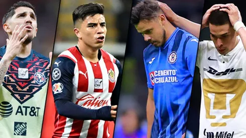 Liga MX: Los cuatro grandes recibieron el castigo de sus aficionados