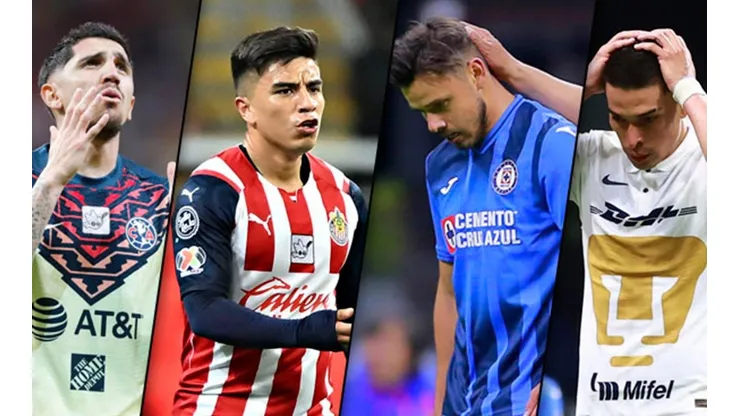 Liga MX: Los cuatro grandes recibieron el castigo de sus aficionados