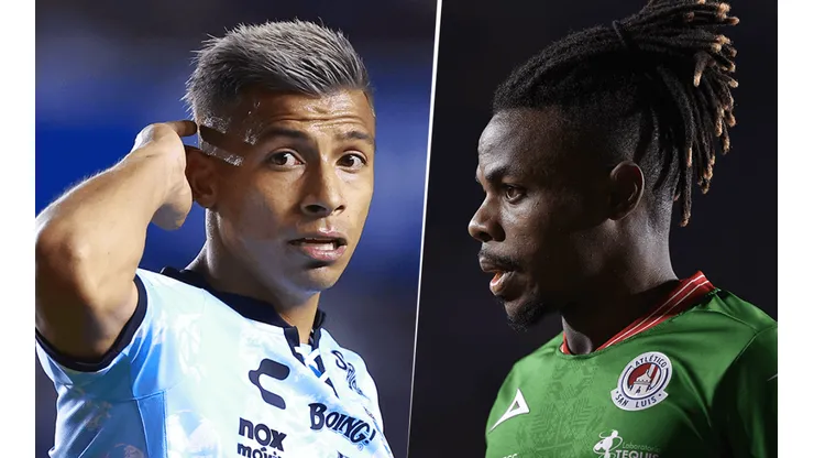 Querétaro vs. Atlético San Luis por la Liga MX (Fotos: Getty).