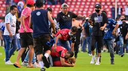 Iván, barrista del Atlas, sobrevivió de milagro y así lo contó