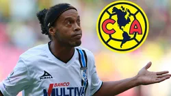 Ronaldinho y una indirecta para las Águilas.
