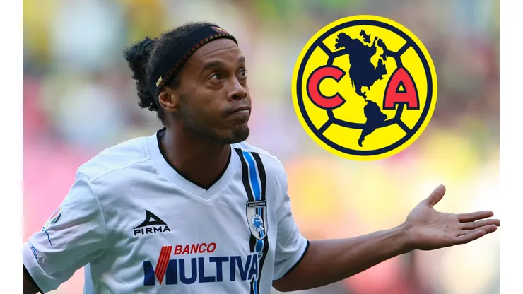 Ronaldinho y una indirecta para las Águilas.