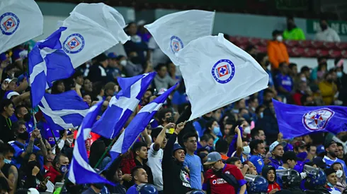Barra de Cruz Azul en el estadio Azteca.