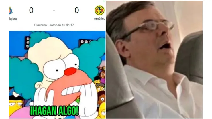 Memes del Clásico Nacional entre Chivas y América.