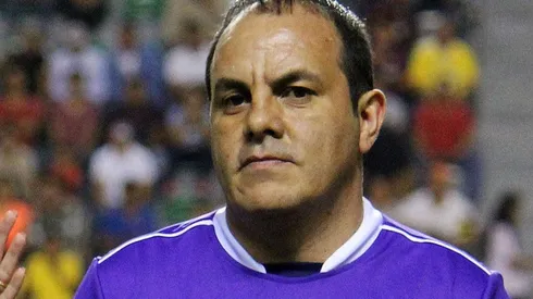Sin vueltas, Cuauhtémoc Blanco le apuntó a las barras.