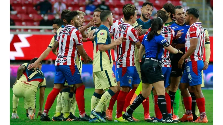 Los números completos del historial entre Chivas y América