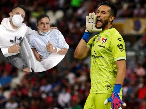 Camilo Vargas y su gran gesto con los atlistas heridos