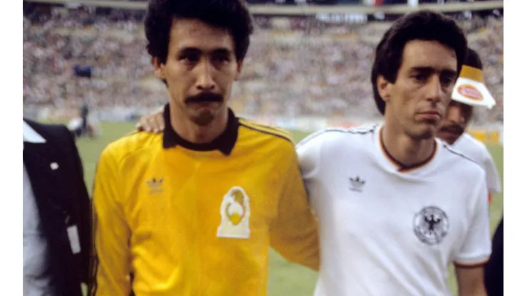 Pablo Larios y Tomás Boy mundialistas de 1986 ya fallecidos.