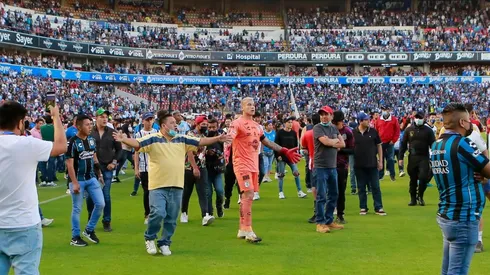 Washington Aguerre intentó frenar a los violentos en La Corregidora