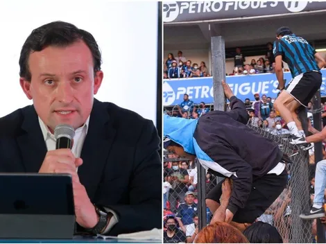 El extraño término de Mikel Arriola para llamar a las barras bravas