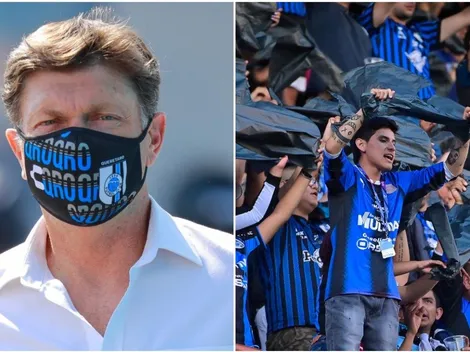 Desafortunada frase de Hernán Cristante a los aficionados: "Afuera los reventamos"