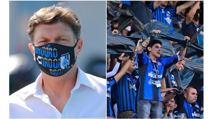 Hernán Cristante y un video inédito de la batalla Querétaro - Atlas.
