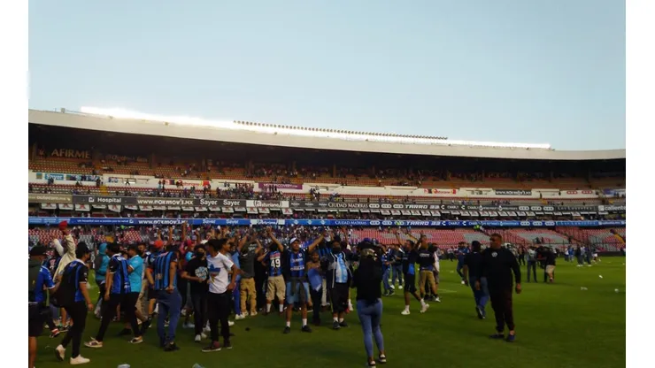 Caos en La Corregidora y hasta el momento no hay postura oficial del Querétaro.