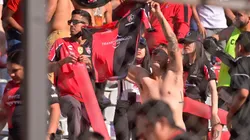 Afición del Atlas en La Corregidora