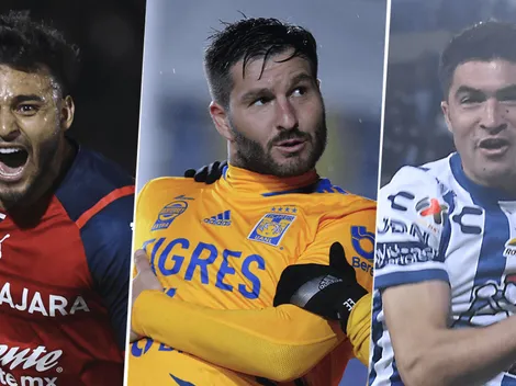 Tabla de goleo correspondiente a la Liga MX