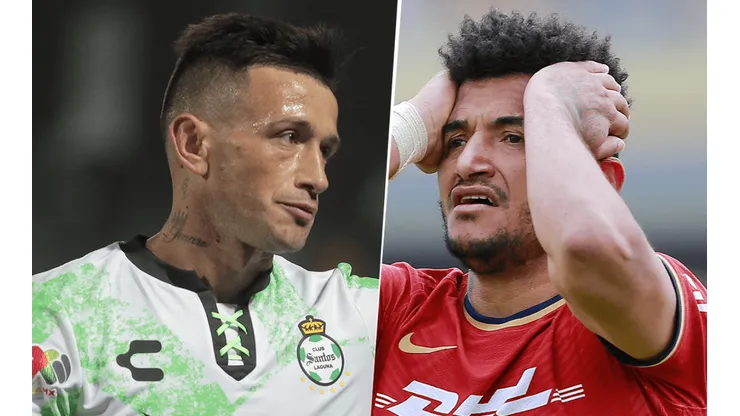 Santos Laguna vs. Pumas por la Liga MX (Fotos: Getty).