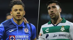 Cruz Azul vs. Santos Laguna por el Clausura 2022 de la Liga MX (Fotos: Getty Images)