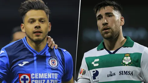 Cruz Azul vs. Santos Laguna por el Clausura 2022 de la Liga MX (Fotos: Getty Images)