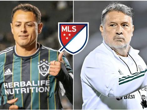 Twitter de la MLS dedicó el gol de Chicharito al Tata Martino