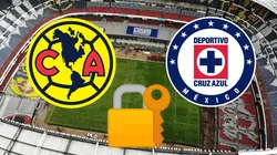América y Cruz Azul buscan estadio para la época de remodelaciones.