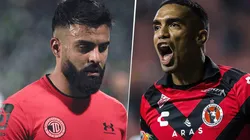 Toluca vs. Tijuana por la Liga MX (Fotos: Getty).