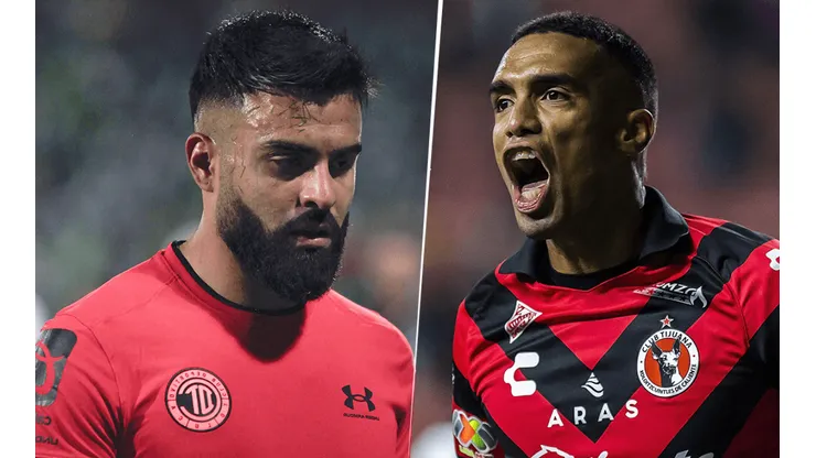 Toluca vs. Tijuana por la Liga MX (Fotos: Getty).