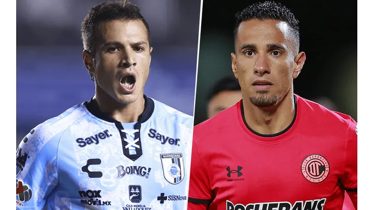 Querétaro vs. Toluca por la Liga MX (Foto: Imago).