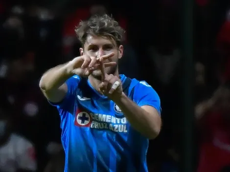 Cruz Azul goleó al Toluca y se subió a la parte alta