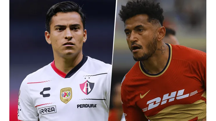 Atlas vs. Pumas UNAM por la Liga MX (Fotos: Imago).