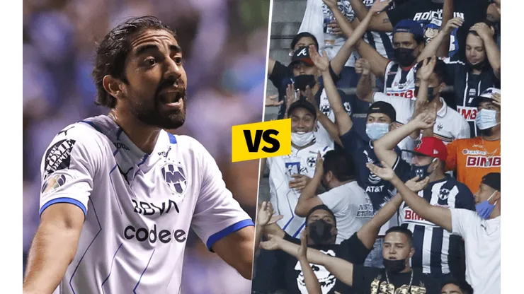 Pizarro fue uno de los más criticados por la afición de Monterrey.