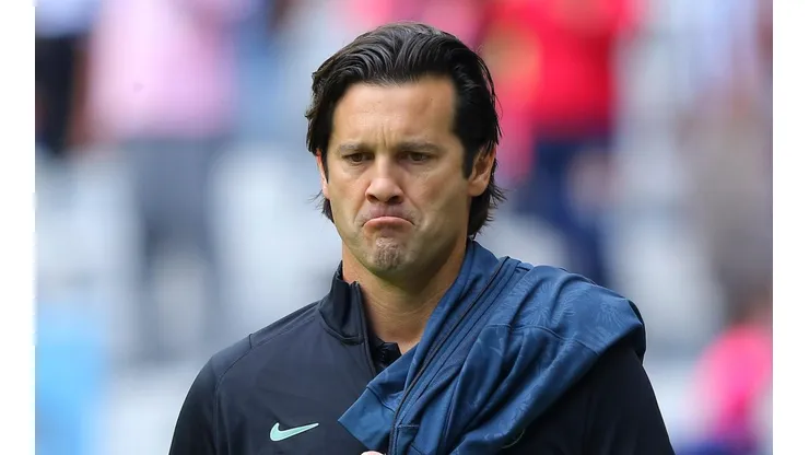 Santiago Solari, en el foco de la tormenta.