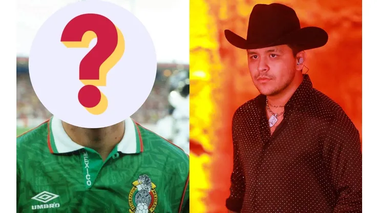 El ex futbolista de los 90s es padre de la ex de Christian Nodal