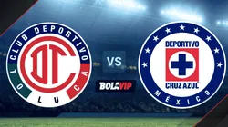 Toluca vs. Cruz Azul por la Liga MX.