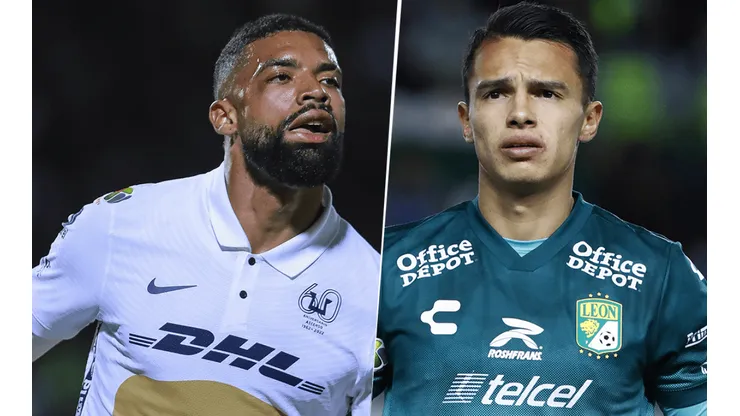 Pumas UNAM vs. Club León por la Liga MX (Fotos: Imago).