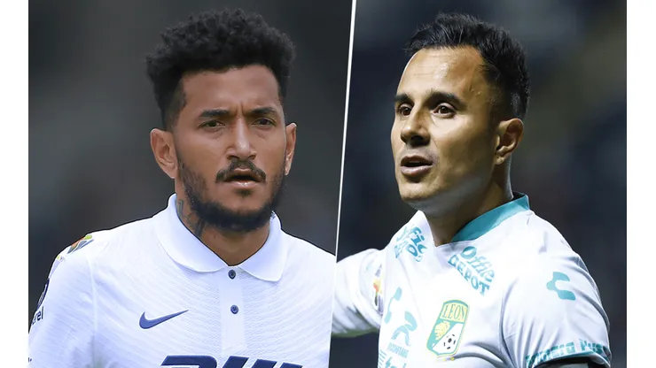 Posibles alineaciones de Pumas y León (Fotos: Getty).