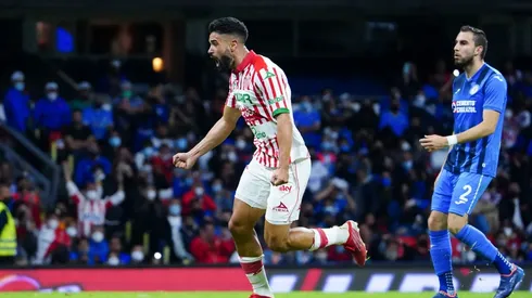 Milton Giménez sentenció el 1-1 con un fulminante remate de cabeza.