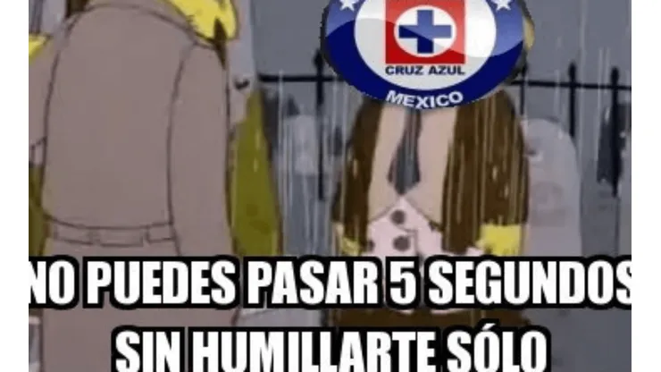 Los memes estallan contra Cruz Azul.